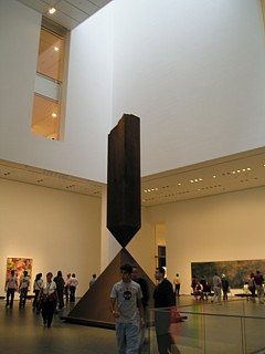 Main Hall in The Museum of Modern Art.
